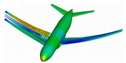 Combined structure and aerodynamics optimization program improves airplane design.