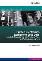 Printed Electronics Equipment 2013-2018
