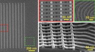 Self-assembling diblock copolymer wires