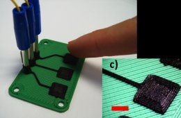 3D printing plastic Electronics